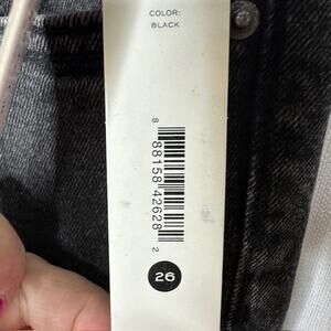 Aqua Black Distressed Skinny‎ Jeans